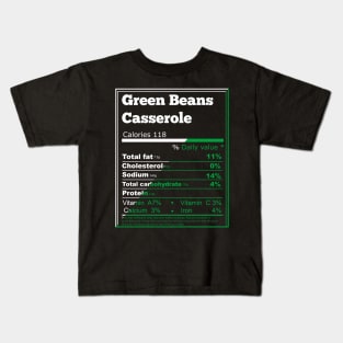 Green Beans Casserole Kids T-Shirt